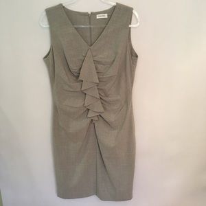 Calvin Klein Gray Sleeveless Dress